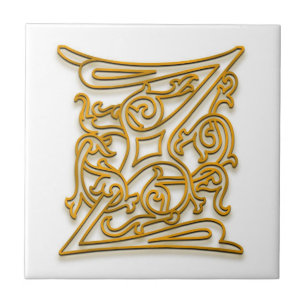 Carreau Z Monogramme "Irish Gold" Carrelage en céramique