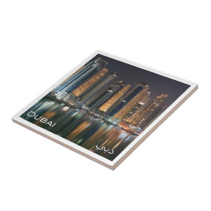 Carreau zAE043 Marina de DUBAI, Émirats arabes unis,