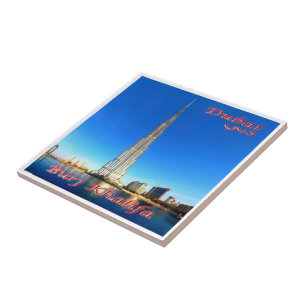 Carreau zAE073 DUBAI Burj Khalif, EAU, Asie,