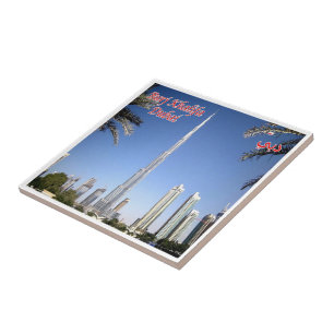 Carreau zAE076 DUBAI BURI KHALIFA, Moyen-Orient,