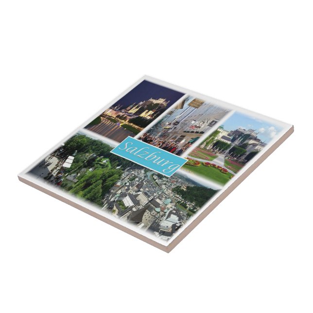 Carreau zAT008 SALZBURG Autriche, (Côté)