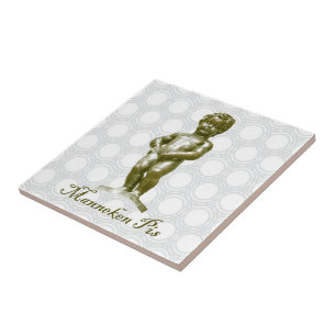 Carreau zBE054 MANNEKEN PIS Bruxelles, Bruxelles,