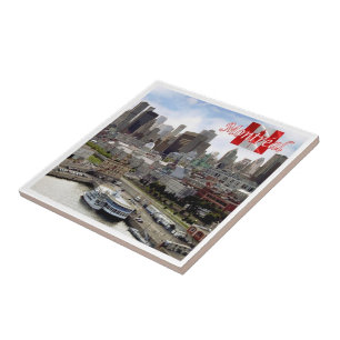 Carreau zCA024 MONTRÉAL Panorama, Canada,