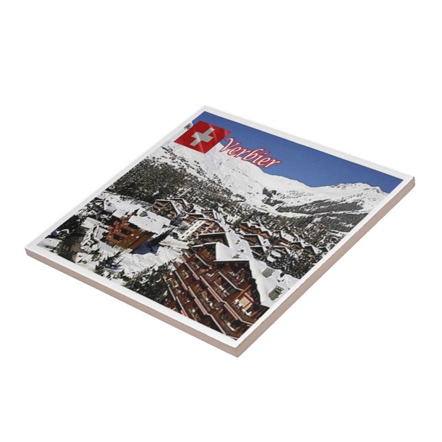 Carreau zCH009 VERBIER Pic Suisse - (Côté)