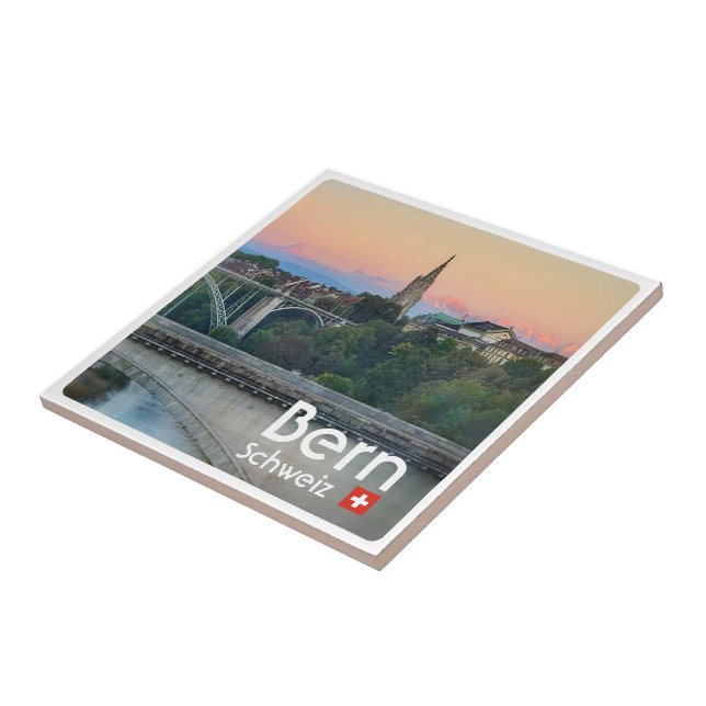 Carreau zCH022 BERN Downtown Switzerland, (Côté)