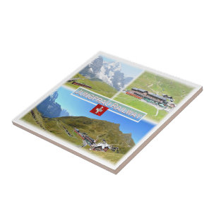 Carreau zCH045 JUNGFRAU RAILWAY Switzerland,