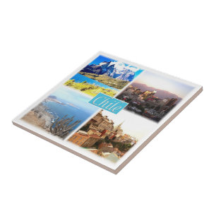 Carreau zCL004 CHILI, Mosaïque, Amérique,