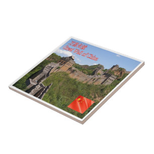 Carreau zCN026 GRAND MUR DE CHINE, PRC, Souvenir