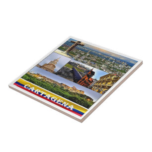 Carreau zCO07 CARTAGENA mosaïque, Colombie,