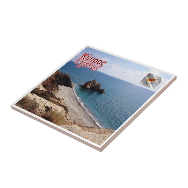 Carreau zCY006 FORMATIONS ROCK Chypre, (Côté)