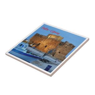 Carreau zCY013 PAFOS Forte byzantine, Chypre,