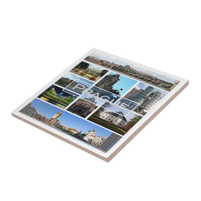 Carreau zCZ004 PRAGUE République tchèque, (Côté)