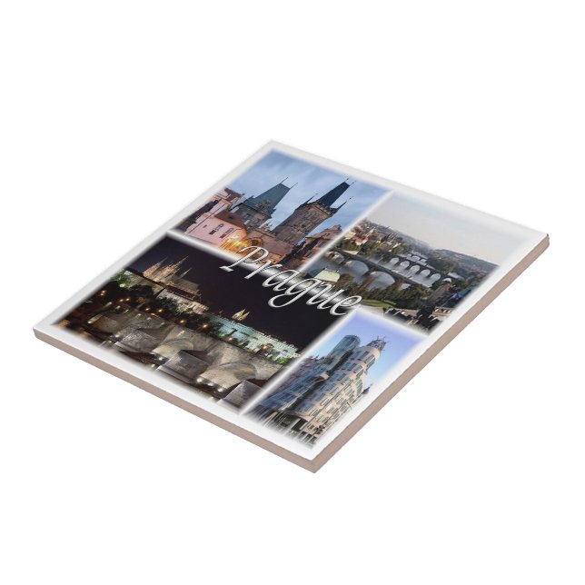 Carreau zCZ005 PRAGUE République tchèque, (Côté)