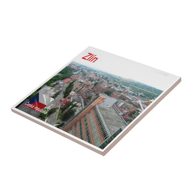 Carreau zCZ008 ZLÍN République tchèque, (Côté)