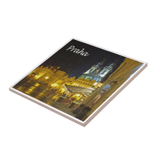 Carreau zCZ010 PRAGUE République tchèque, (Côté)