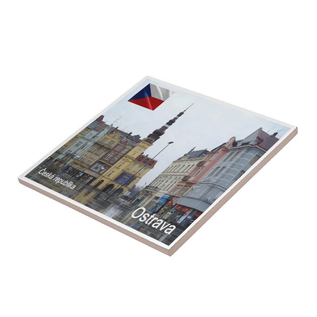 Carreau zCZ012 OSTRAVA République tchèque, (Côté)