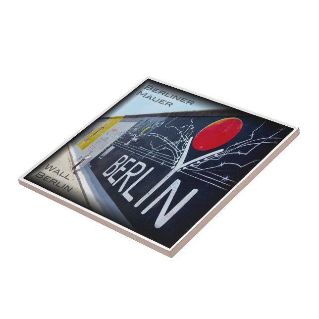 Carreau zDE050 BERLIN WALL Allemagne, (Côté)