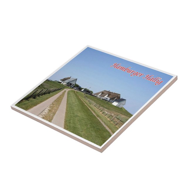 Carreau zDE085 HAMBURGER HOLM Îles frisonnes, (Côté)