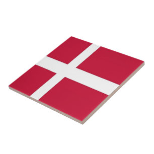 Carreau zDK001 DRAPEAU DANOIS, Danemark,