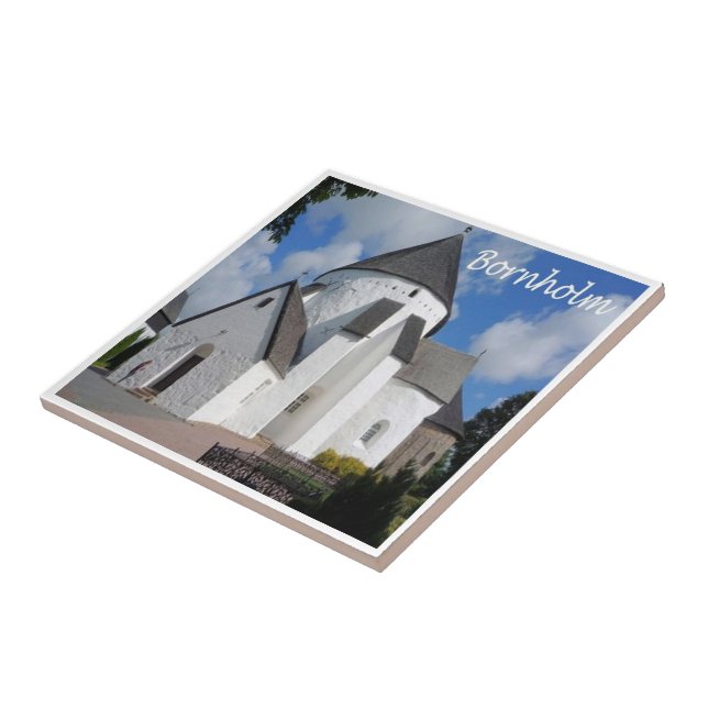 Carreau zDK004 BORNHOLM Danemark, (Côté)