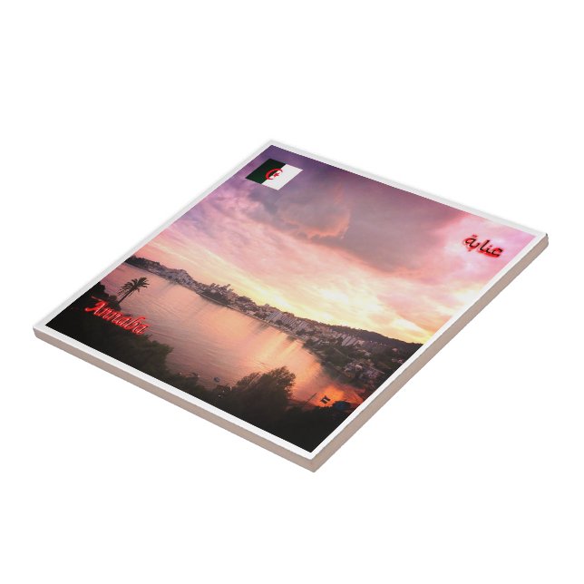 Carreau zDZ005 ANNABA, Algérie, Afrique, (Côté)