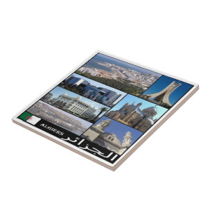 Carreau zDZ008 ALGERI, Mosaïque, Algérie, Afrique,