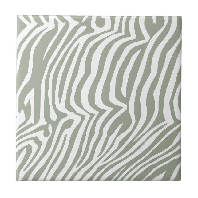 Carreau Zebra skin motif (Devant)