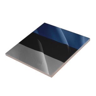 Carreau zEE002 ESTONIAN agitant DRAPEAU Estonie -