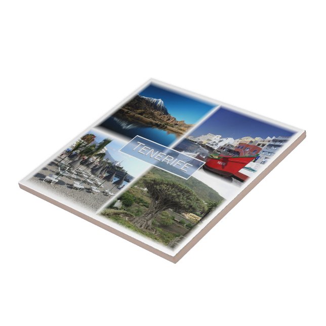 Carreau zES007 TENERIFE Canary Islands Espagne, (Côté)