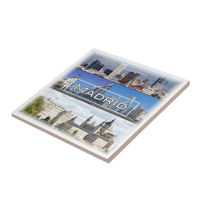 Carreau zES023 MADRID, Espagne, (Côté)