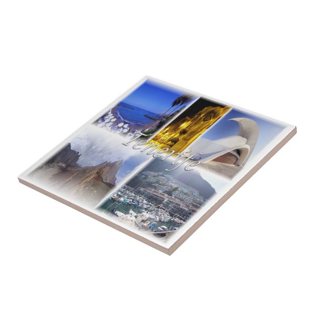 Carreau zES036 TENERIFE Canaries, Espagne, (Côté)