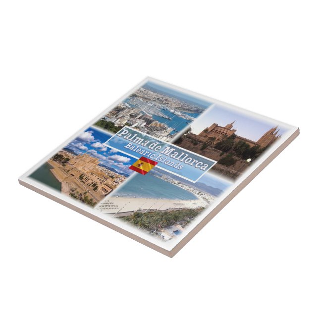 Carreau zES107 MALLORCA PALMA, Baléares, (Côté)