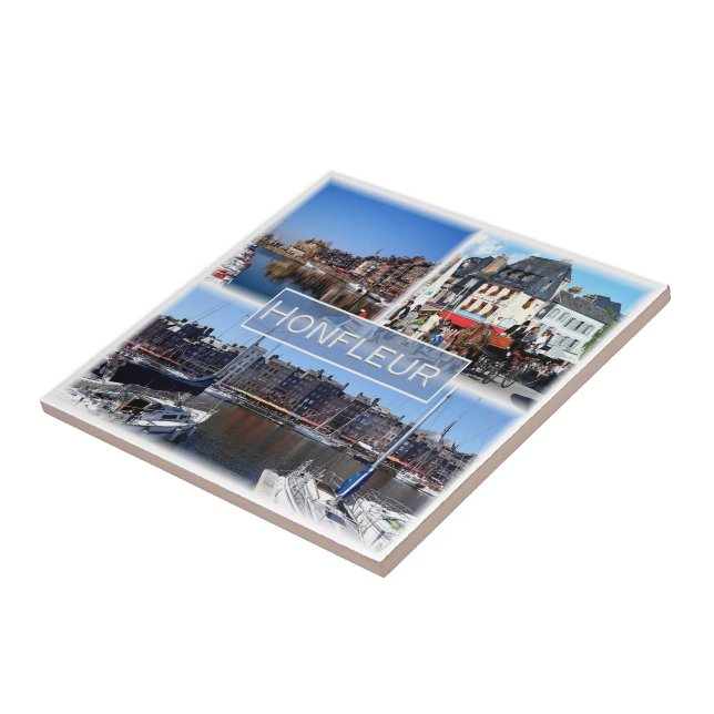 Carreau zFR028 Port HONFLEUR, Normandie, (Côté)
