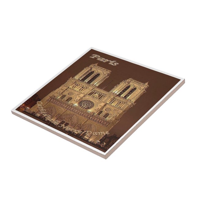 Carreau zFR061 NOTRE DAME Paris, France, (Côté)