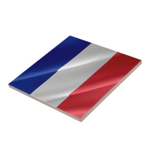 Carreau zGP002 GUADELOUPE, Drapeau de vague, Amérique,