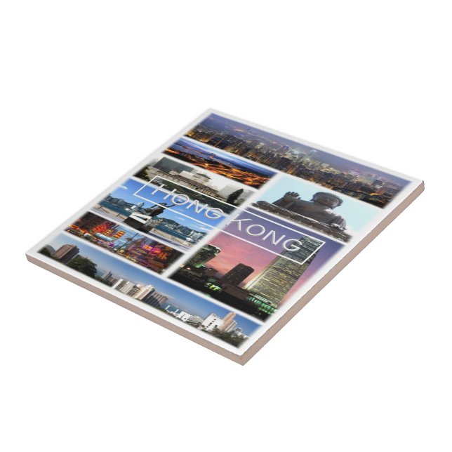 Carreau zHK012 HONG KONG, Asie, (Côté)