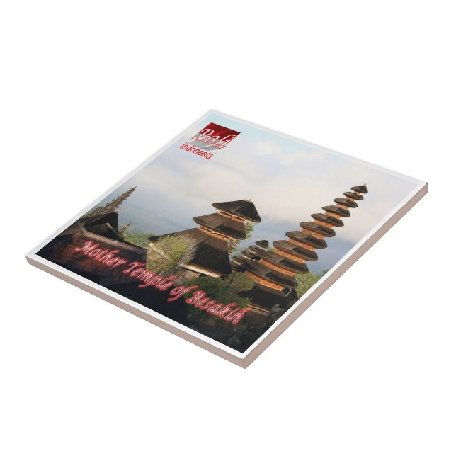 Carreau zID018 Mère Temple de BESAKIH, BALI, (Côté)