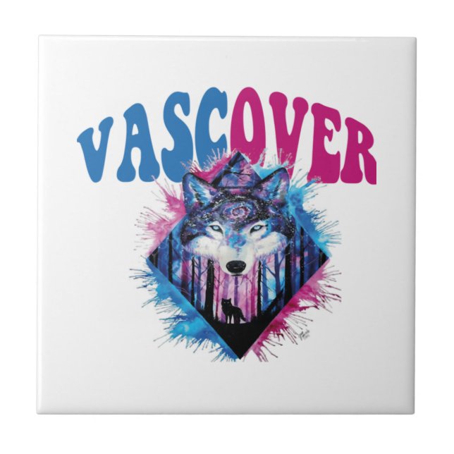 Carreau Zidika vascover loup Essentiel (Devant)