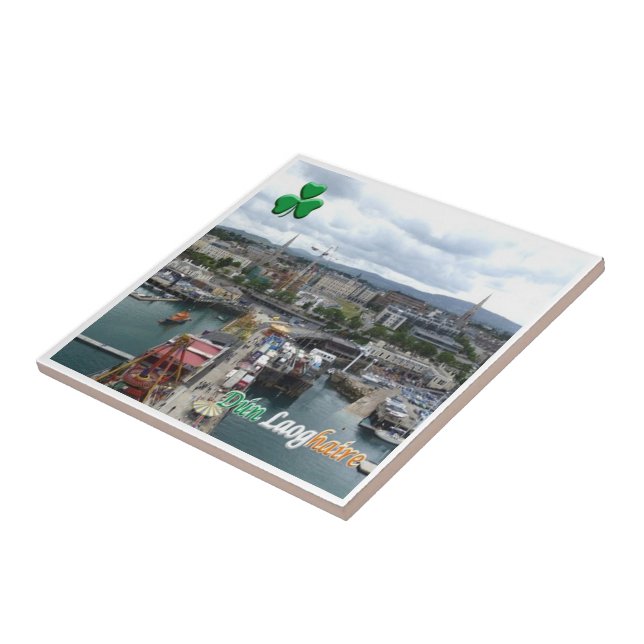 Carreau zIE006 DUN LAOGHAIRE Irlande, (Côté)