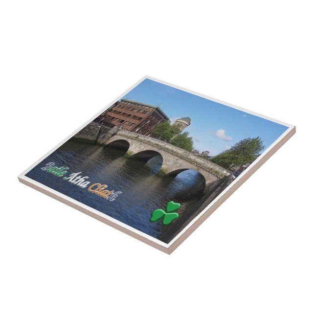 Carreau zIE008 DUBLIN, Irlande, (Côté)