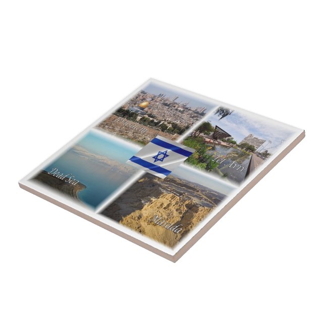 Carreau zIL006 TEL AVIV JERUSALEM, Israël, (Côté)