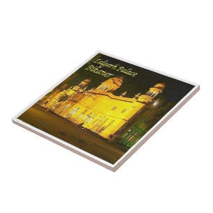 Carreau zIN030 LALGARH PALACE BIKANER, Inde,