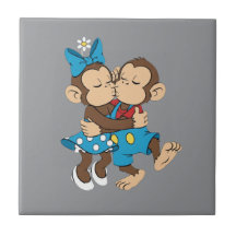 zina et mimo baiser d'amour