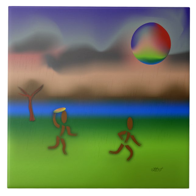 Carreau Zinglees ~ Avril (Devant)