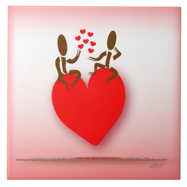 Carreau Zinglees ~ Février (Devant)