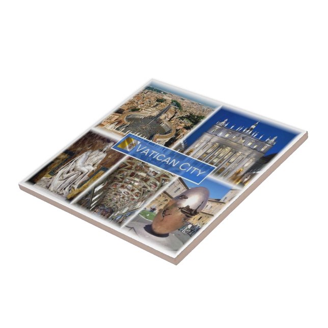 Carreau zIT000 ROME Vatican City. Carré de Saint-Pierre, (Côté)