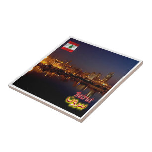 Carreau zLB009 BEIRUT, Liban, Asie,