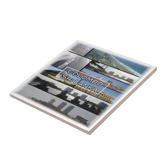 Carreau zLK005 COLOMBO, Sri Lanka, Asie, (Côté)