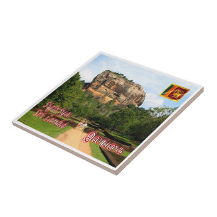 Carreau zLK007 SIGIRIYA ROCK FORTRESS, Sri Lanka,