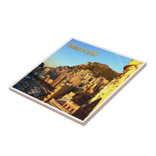 Carreau zMC015 MONTE CARLO, Monaco, (Côté)